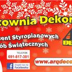 Choinka styropianowa Nr 03 (NA ZAMÓWIENIE) dekoracje świąteczne 