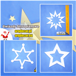Gwiazdka Styropianowa 24-49 CM nr 06 - Dekoracje Na Boże Narodzenie (NA ZAMÓWIENIE)