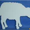 Duży Baranek - Owca - Dekoracje Na Pierwszą Komunię (NA ZAMÓWIENIE)
