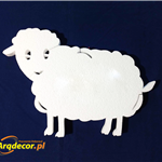 Pierwsza Komunia. Baranki-owieczki styropianowe 24-2 z imionami/czyste. (NA ZAMÓWIENIE). arqdecor