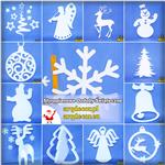 Napis Wesołych Świąt W Śnieżynce - Boże Narodzenie Dekoracje Nr 38