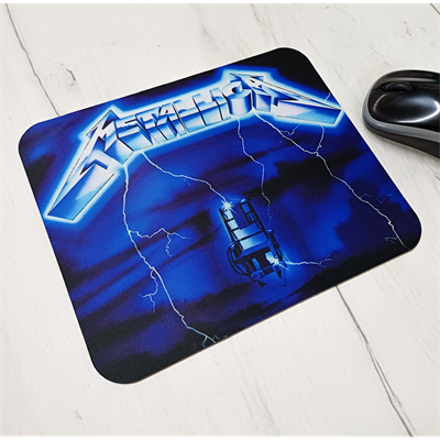 Metallica Ride the Lightning - Podkładka pod mysz z nadrukiem 22x18 ARQdecor