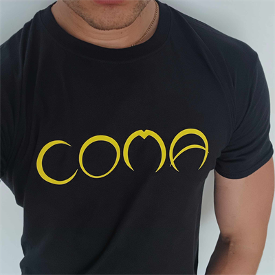 Coma - Męska koszulka z nadrukiem (NA ZAMÓWIENIE).